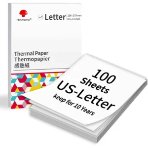 耗材: 熱感紙, 216x279mm, 100pc