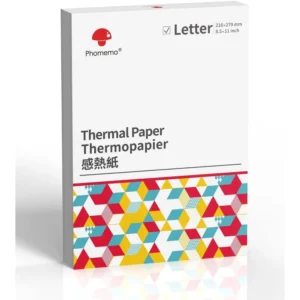 耗材: 熱感紙, 216x279mm, 200pc