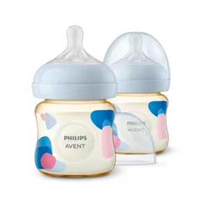 PPSU 嬰兒奶瓶及奶嘴 x 2 (4oz) [0-3個月] SCY940/02