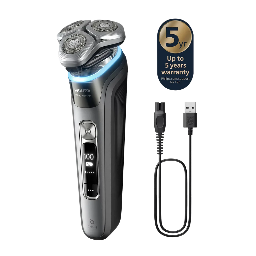 i9000 Prestige 配備 SkinIQ 的乾濕兩用電鬚刨 XP9202 - Image 8