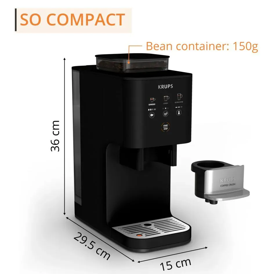 KRUPS Coffee Crush Extra Black 咖啡機 SA4028Y1 - Image 10