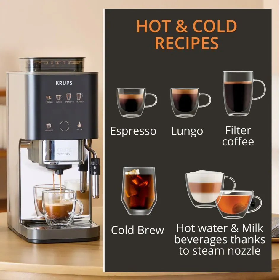 KRUPS Coffee Crush Experience 咖啡機 SA403BM0 - Image 16